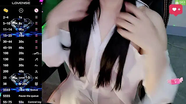 HanaYourlove online show from April 14, 1:22 am