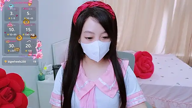 Snapshot of -MinaYoung- chatting on October 26, 3:12 am -MinaYoung- online show from October 26, 3:12 am