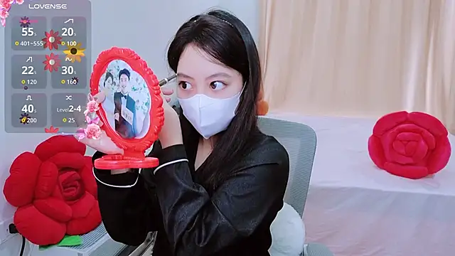 Snapshot of -MinaYoung- chatting on November 19, 2:55 am -MinaYoung- online show from November 19, 2:55 am