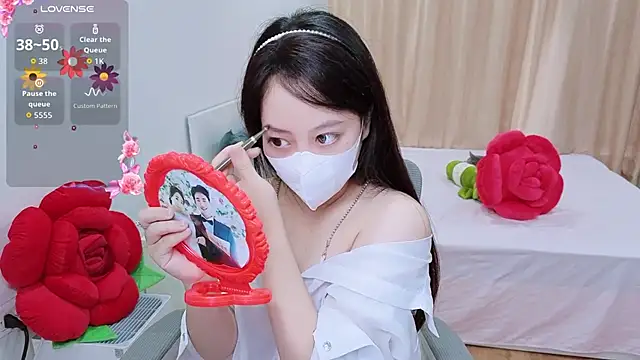 Snapshot of -MinaYoung- chatting on November 22, 8:46 am -MinaYoung- online show from November 22, 8:46 am