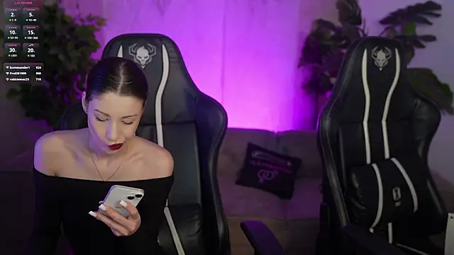 Selena Glow online show from February 20, 12:29 am