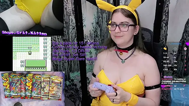 CritKitten online show from June 8, 1:28 am