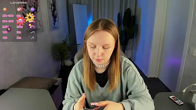 Rina Panic online show from April 8, 1:05 am