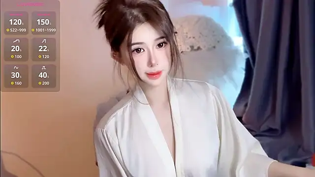 Snapshot of Tina-a chatting on October 24, 2:30 am Tina-a online show from October 24, 2:30 am