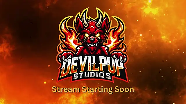 Snapshot of DevilPup75_ chatting on August 1, 6:56 am DevilPup75 online show from August 1, 6:56 am