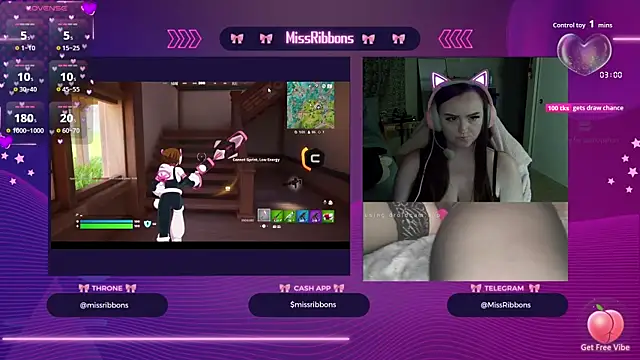 Snapshot of missribbons chatting on October 1, 7:20 pm missribbons online show from October 1, 7:20 pm