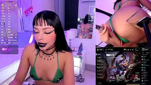 Snapshot of Nyveth chatting on November 14, 6:01 am Nyveth online show from November 14, 6:01 am