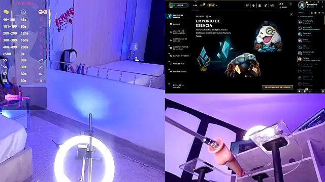 Snapshot of Nyveth chatting on November 28, 2:42 pm Nyveth online show from November 28, 2:42 pm