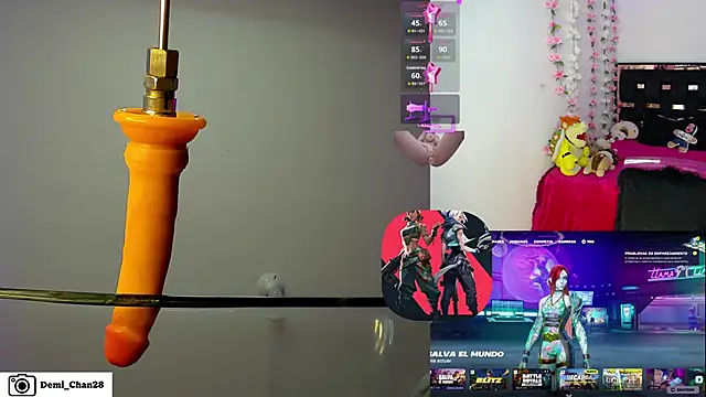 demi chan online show from April 22, 9:33 am