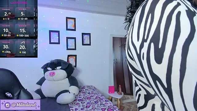 Snapshot of milita_houston chatting on September 10, 7:03 pm milita houston online show from September 10, 7:03 pm