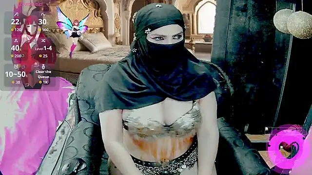 SultanaLayla online show from October 3, 8:06 pm