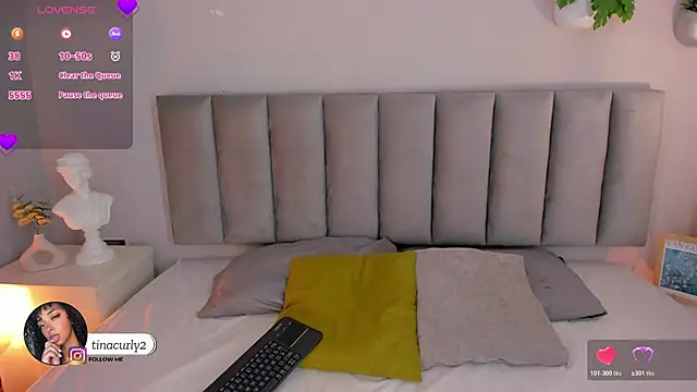 Tina curly online show from April 13, 12:21 pm