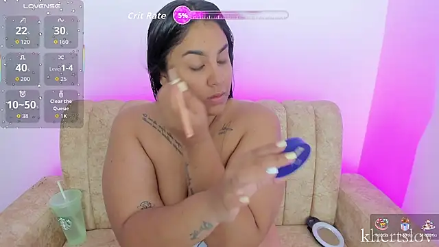 Snapshot of Khertt-Slov chatting on October 8, 10:29 pm Khertt-Slov online show from October 8, 10:29 pm