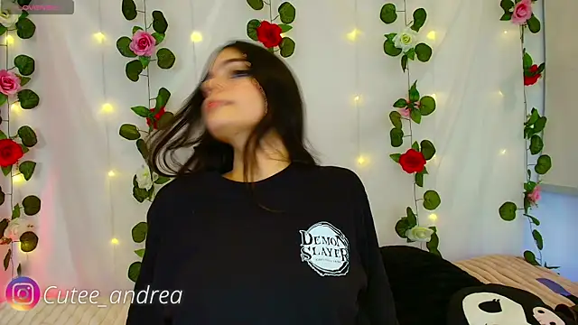 Snapshot of cutee_andrea chatting on September 21, 3:52 am cutee andrea online show from September 21, 3:52 am