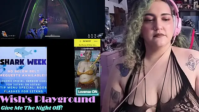 Snapshot of nevermakeawish chatting on November 6, 6:36 am nevermakeawish online show from November 6, 6:36 am