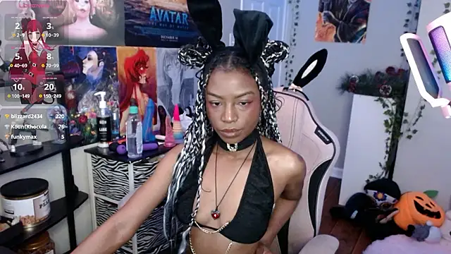 Snapshot of bunniikimi chatting on February 2, 2:16 pm bunniikimi online show from February 2, 2:16 pm
