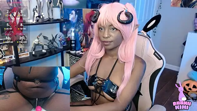 Snapshot of bunniikimi chatting on July 21, 1:02 pm bunniikimi online show from July 21, 1:02 pm