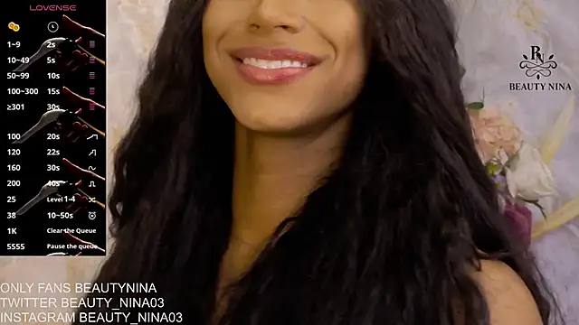 Snapshot of beauty_nina chatting on September 15, 1:22 pm beauty nina online show from September 15, 1:22 pm