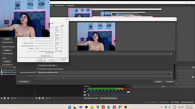 dirty model online show from October 5, 2:21 am