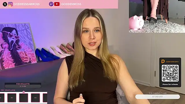 GoddessRoss online show from November 10, 6:18 pm