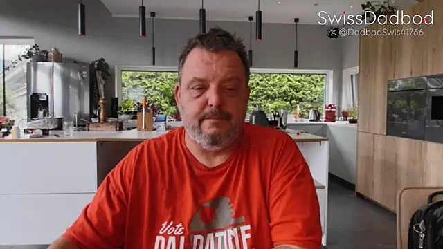 Snapshot of SwissDadbod chatting on September 9, 2:27 pm SwissDadbod online show from September 9, 2:27 pm