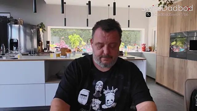 Snapshot of SwissDadbod chatting on September 14, 12:04 pm SwissDadbod online show from September 14, 12:04 pm