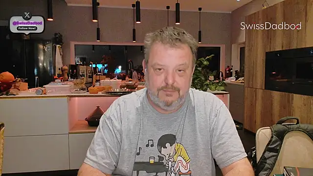 Snapshot of SwissDadbod chatting on December 13, 7:53 pm SwissDadbod online show from December 13, 7:53 pm