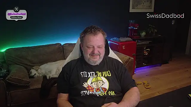 SwissDadbod online show from March 10, 12:48 am