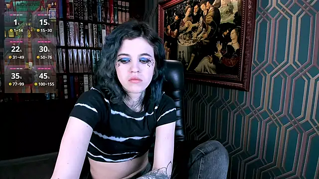 Snapshot of NoelleGothicShadow chatting on June 7, 11:30 pm NoelleGothicShadow online show from June 7, 11:30 pm