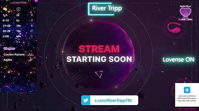 Snapshot of RiverTripp chatting on June 4, 3:34 am RiverTripp online show from June 4, 3:34 am