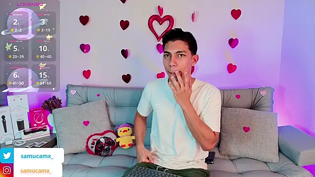 samucamx  online show from February 12, 11:44 pm