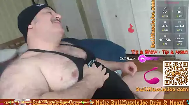 Snapshot of bullmusclejoe chatting on December 12, 2:44 pm bullmusclejoe online show from December 12, 2:44 pm