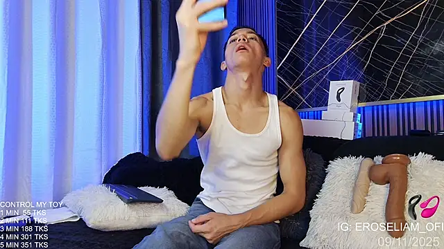 eroseliam online show from November 9, 7:01 pm