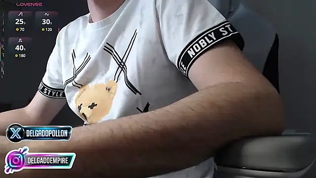 delgadopollon1991 online show from March 31, 9:15 pm