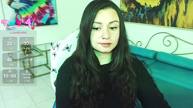 Eva Roussell online show from April 19, 6:10 pm