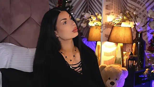 Snapshot of EvaRhea chatting on December 15, 3:55 am EvaRhea online show from December 15, 3:55 am