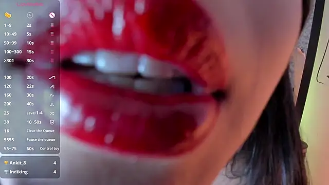 Snapshot of FierceLali chatting on October 15, 1:28 am FierceLali online show from October 15, 1:28 am