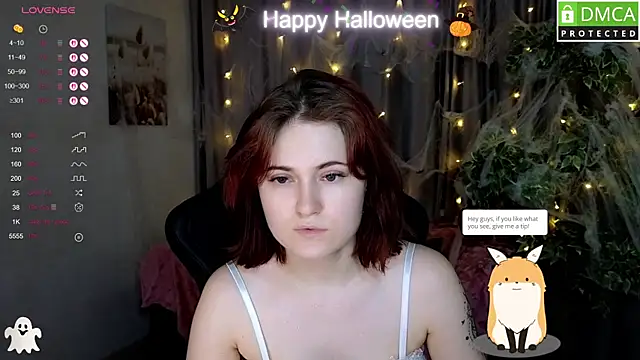 Snapshot of Roxy_foxi chatting on November 1, 1:07 am Roxy foxi online show from November 1, 1:07 am