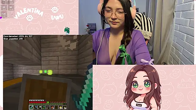 valentinauwu online show from March 13, 4:41 am