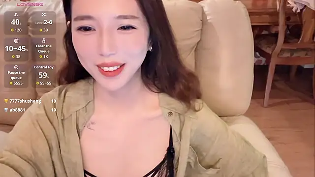 Snapshot of miss-lin chatting on October 11, 2:04 pm miss-lin online show from October 11, 2:04 pm