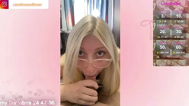 Caroline lover  online show from November 14, 9:52 am