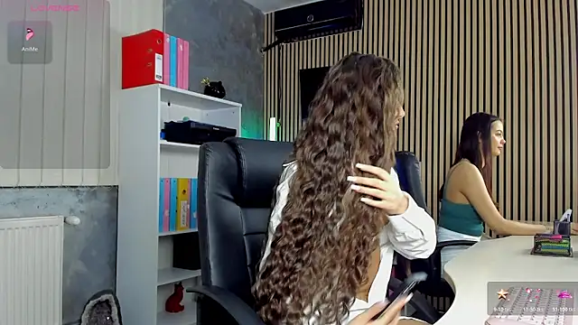 OfficeGirls online show from March 26, 6:46 pm