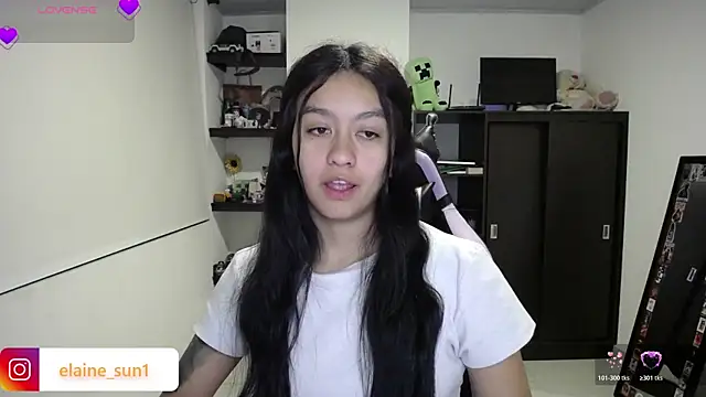elaine sun1 online show from June 26, 1:43 am