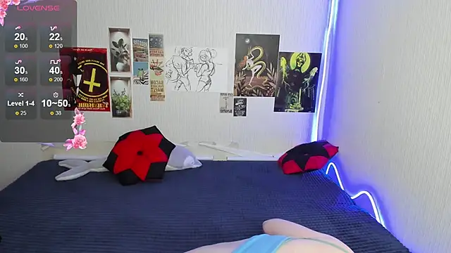 Cattie w  online show from December 18, 1:11 am