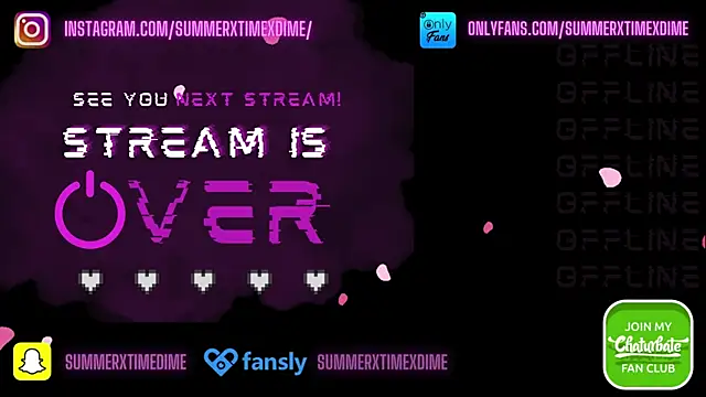 summerxtimexdime online show from October 3, 9:12 pm