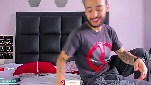 Snapshot of 2_fire chatting on January 8, 6:10 pm 2 fire online show from January 8, 6:10 pm