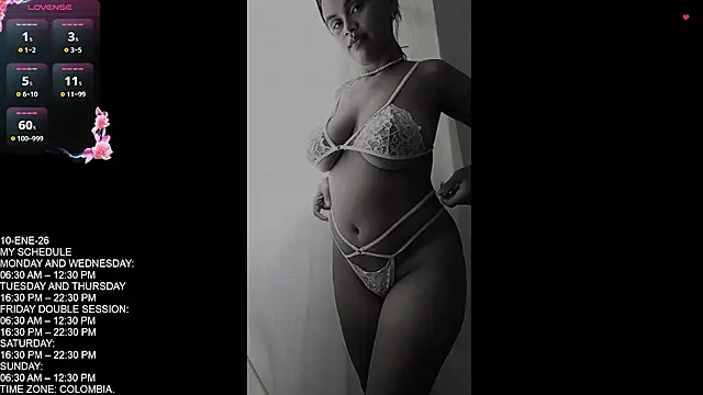 Keyli sweet online show from January 10, 9:41 pm