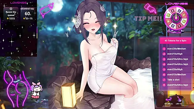 Nyxie chan1 online show from March 2, 9:54 pm