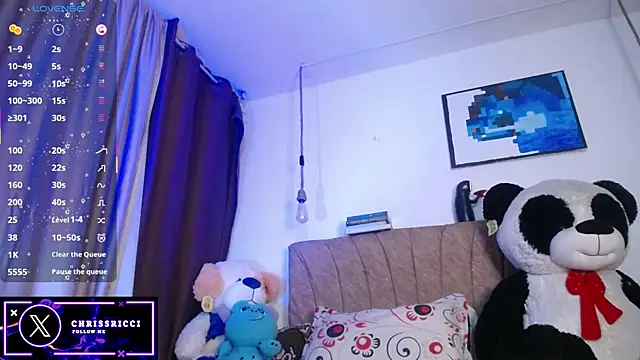 Chriss-ricci online show from October 21, 4:02 am