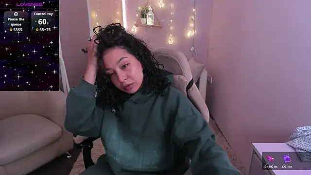 Aisha Goldstein online show from March 13, 5:47 am